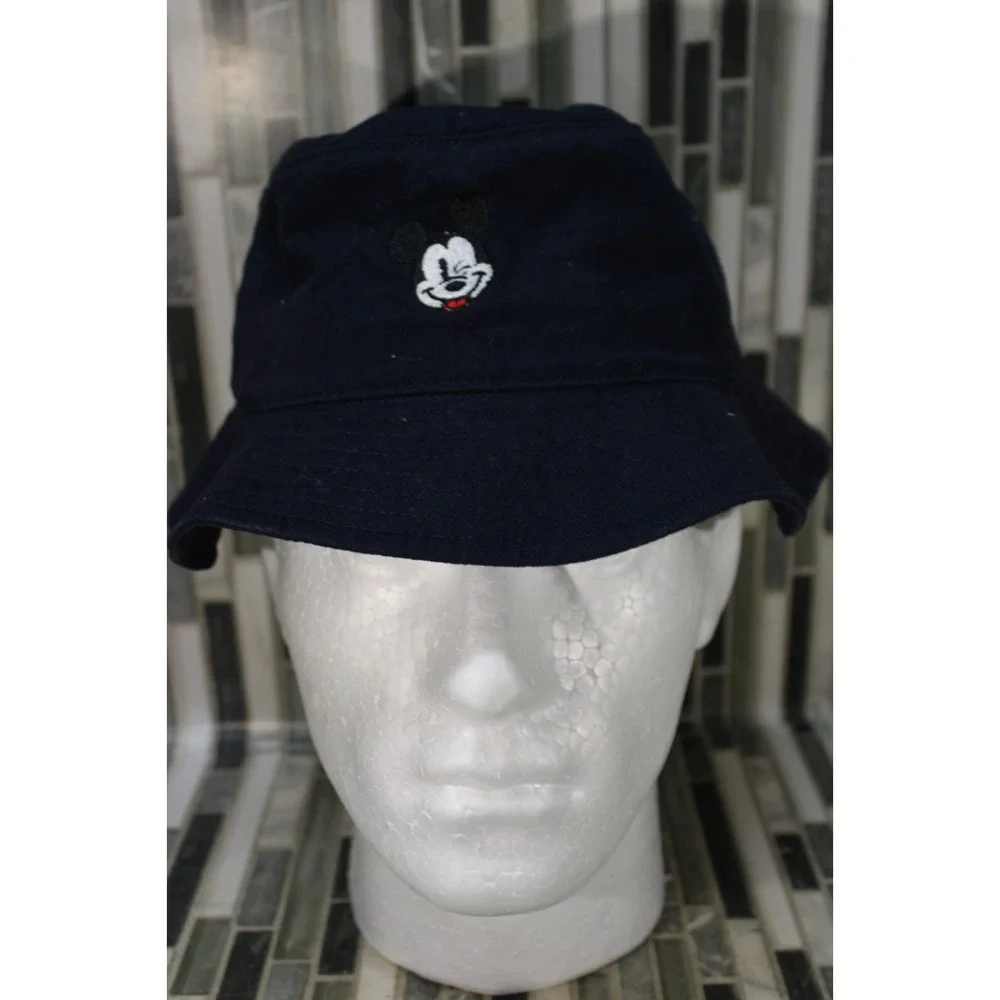 NWT Disney Mickey Mouse Floppy Hat One Size Navy
